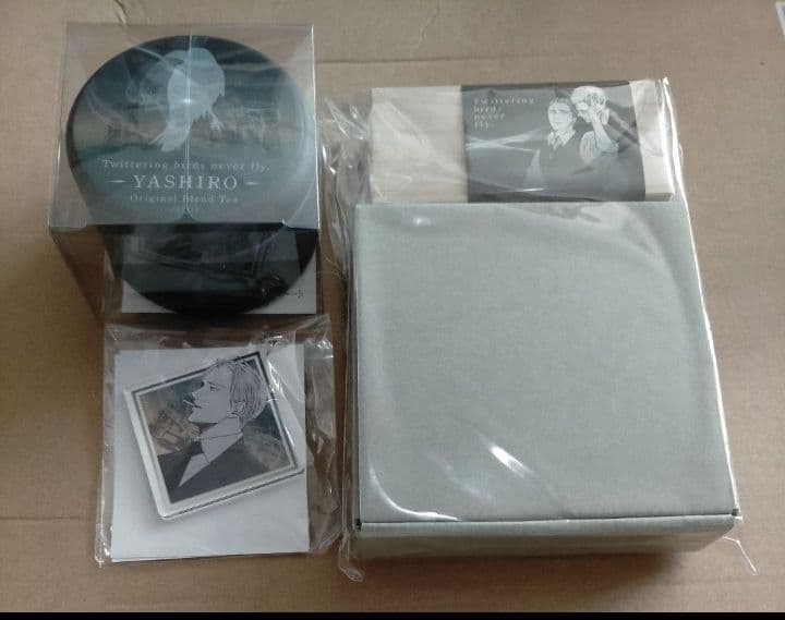 囀る鳥は羽ばたかない お香セット アクリルキーホルダー ブレンドティー 矢代