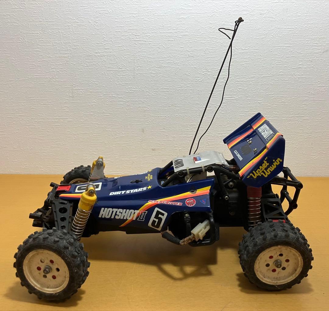 レーシングカー レトロ　ラジコン　ジャンク品　全長37㎝弱