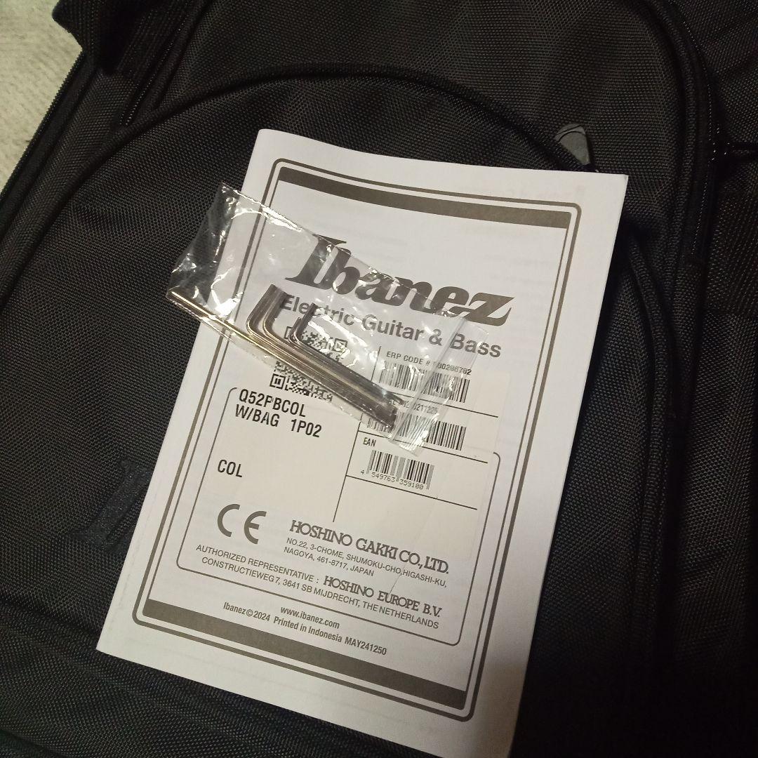 ギター Ibanez Q52pb-COL