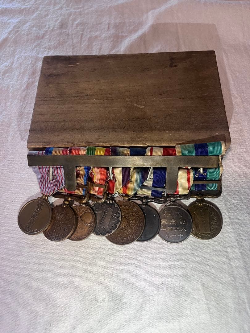 勲四等旭日小綬　メダルバー　略綬板