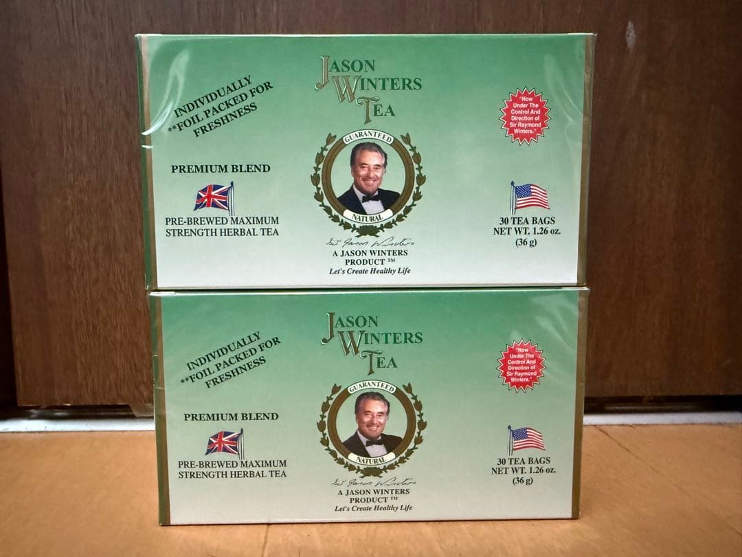ジェイソンウィンターズティー 30包×2箱 新品・即日発送