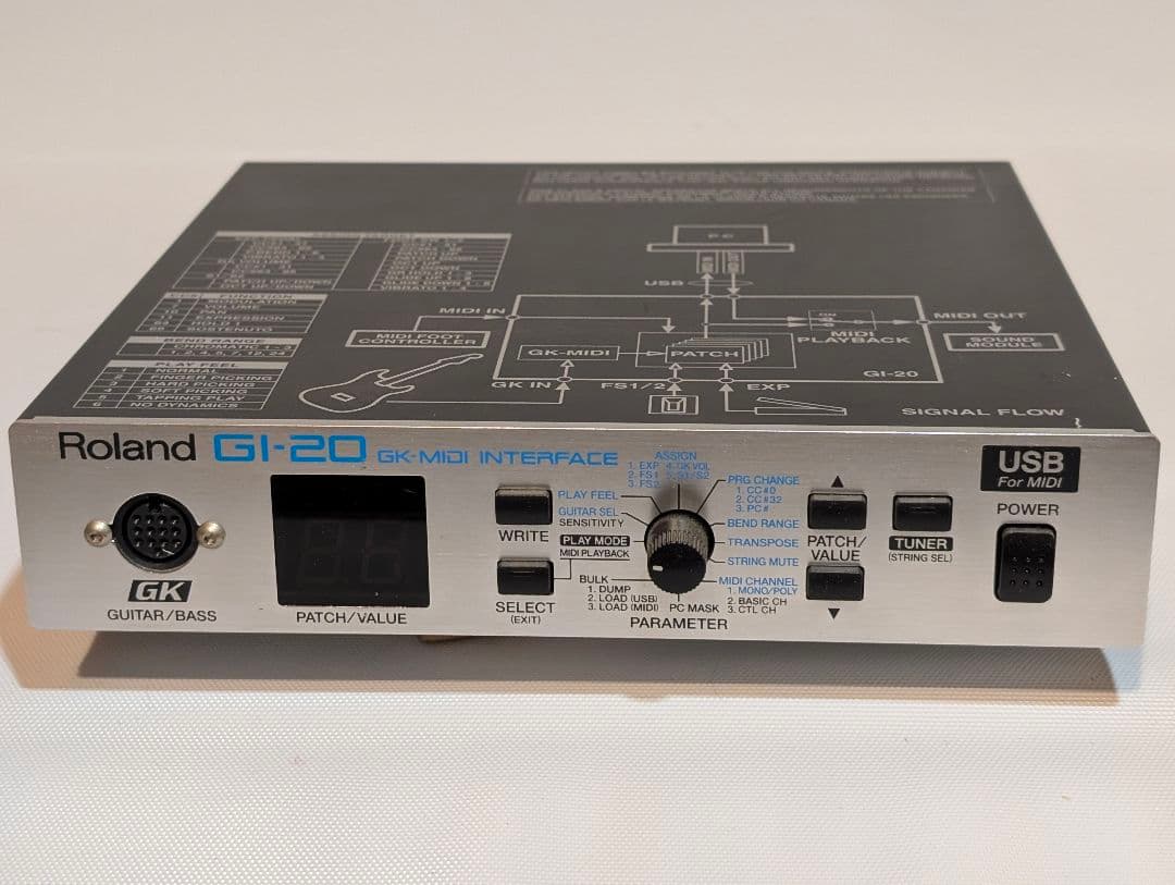 Roland GI-20 GK MIDIインターフェース