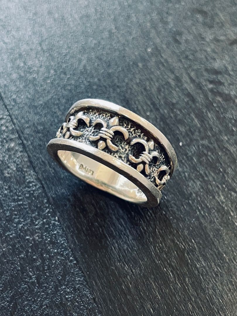【本日限定特価】U.Sヴィンテージ シルバーリング クロムハーツ好きな方に