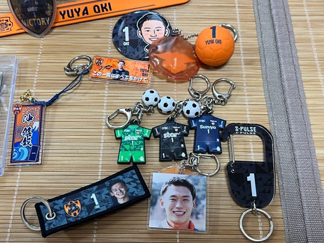 エスパルス　沖悠哉　応援グッズ　1番　ガチャ　シークレット　サイン