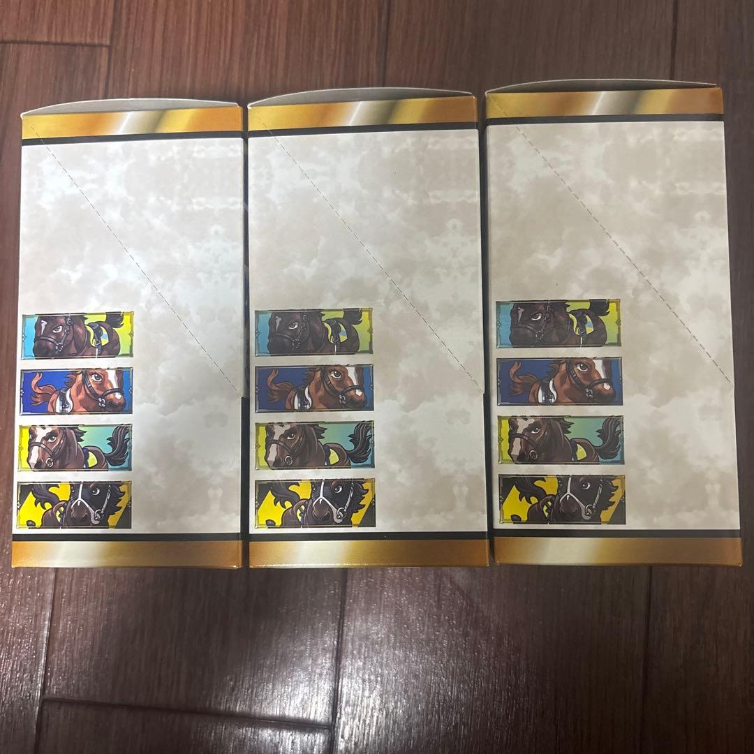 サラブ烈闘デフォルメシールオーナーズ vol.1 3BOX 新品未開封