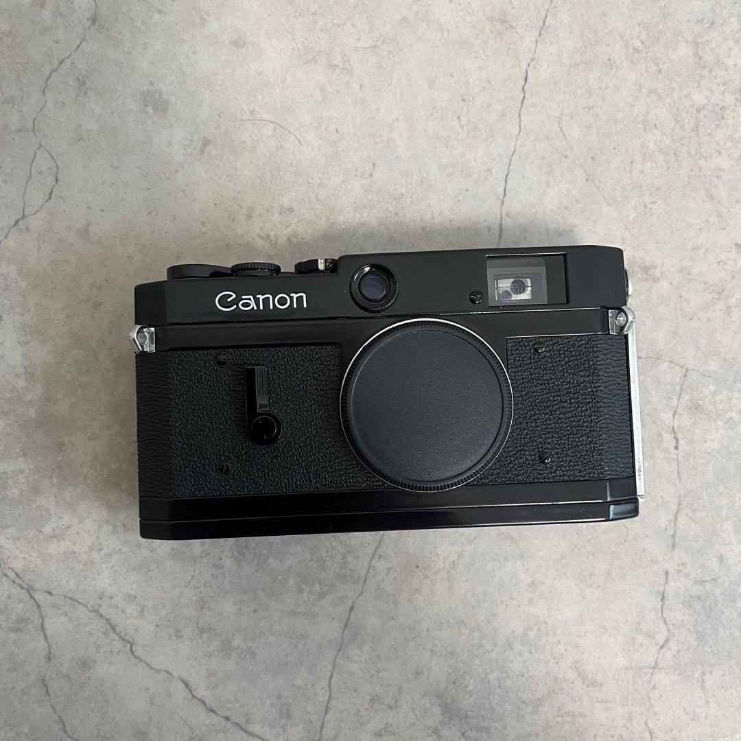 Canon P レンジファインダーカメラ ブラック