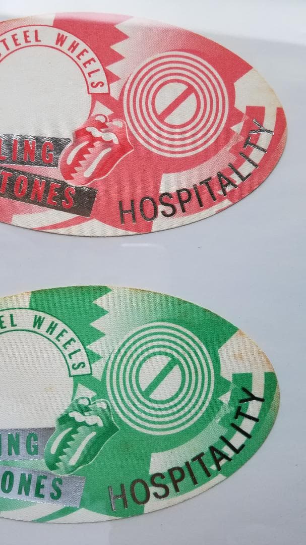 ローリングストーンズバックステージパス