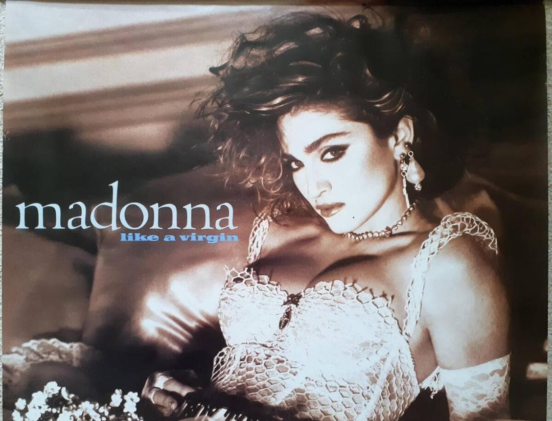 マドンナ　LIKE A VIRGIN　1984年 Warner 非売品 ポスター