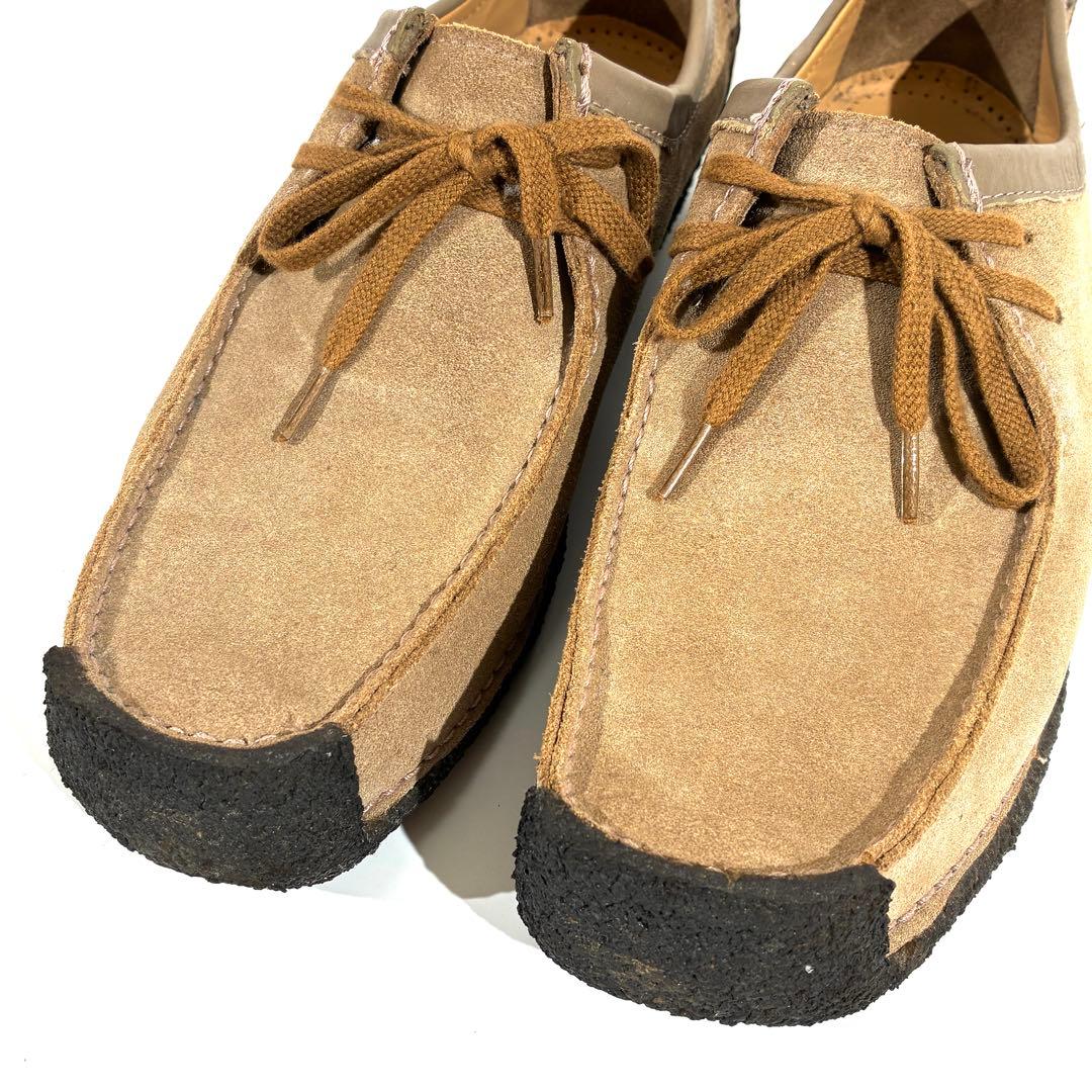 美品★ クラークスオリジナルズ ナタリー ワラビー スエード キャメル