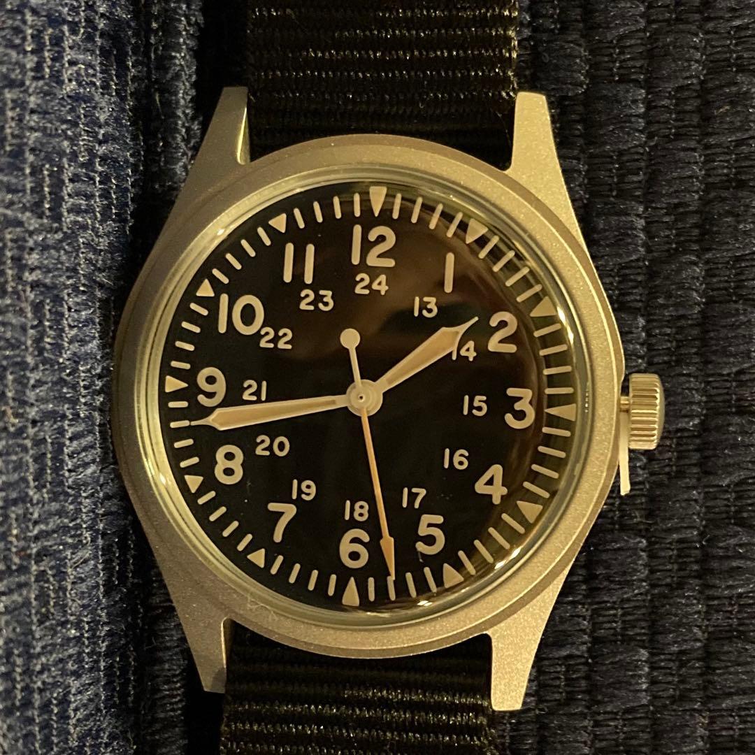 [新品] US ARMY GG-W-113 クォーツ式レプリカ時計