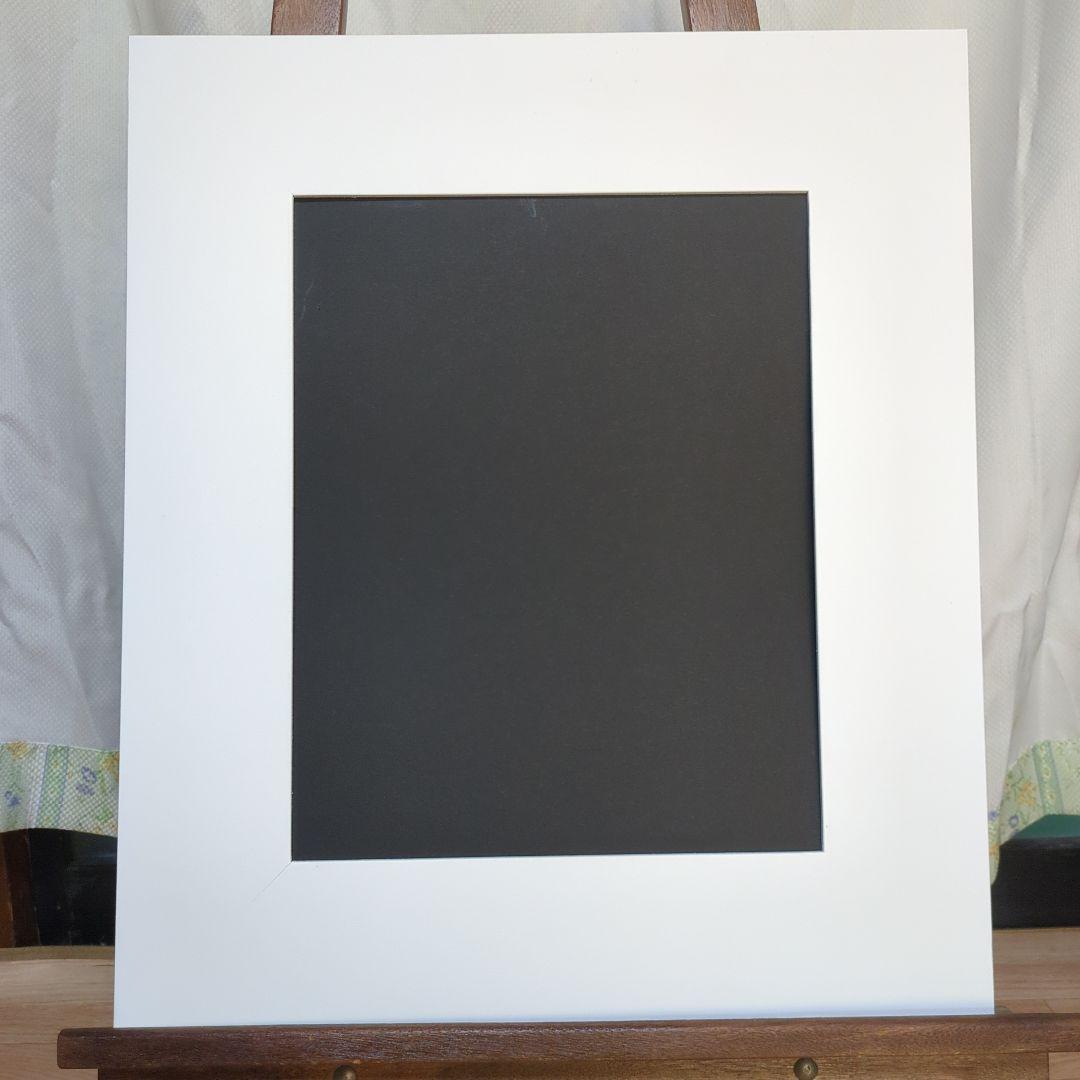 ホワイト　写真額縁
