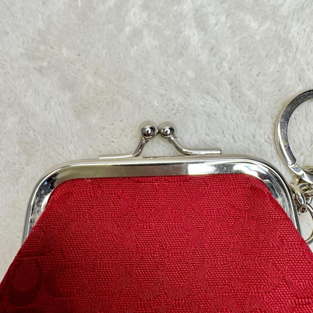 coach シグネチャー　キャンバス　がま口　ケース