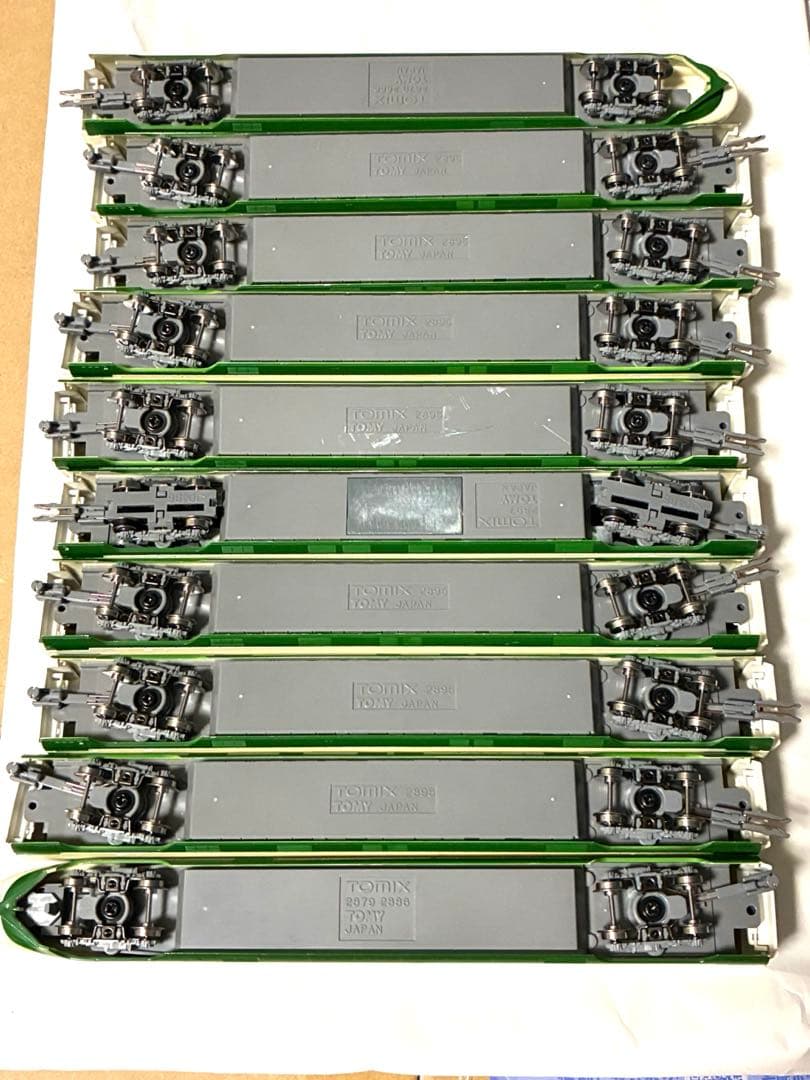 E2系東北新幹線200系カラー　10両　tomix ライト点灯動力動作確認済