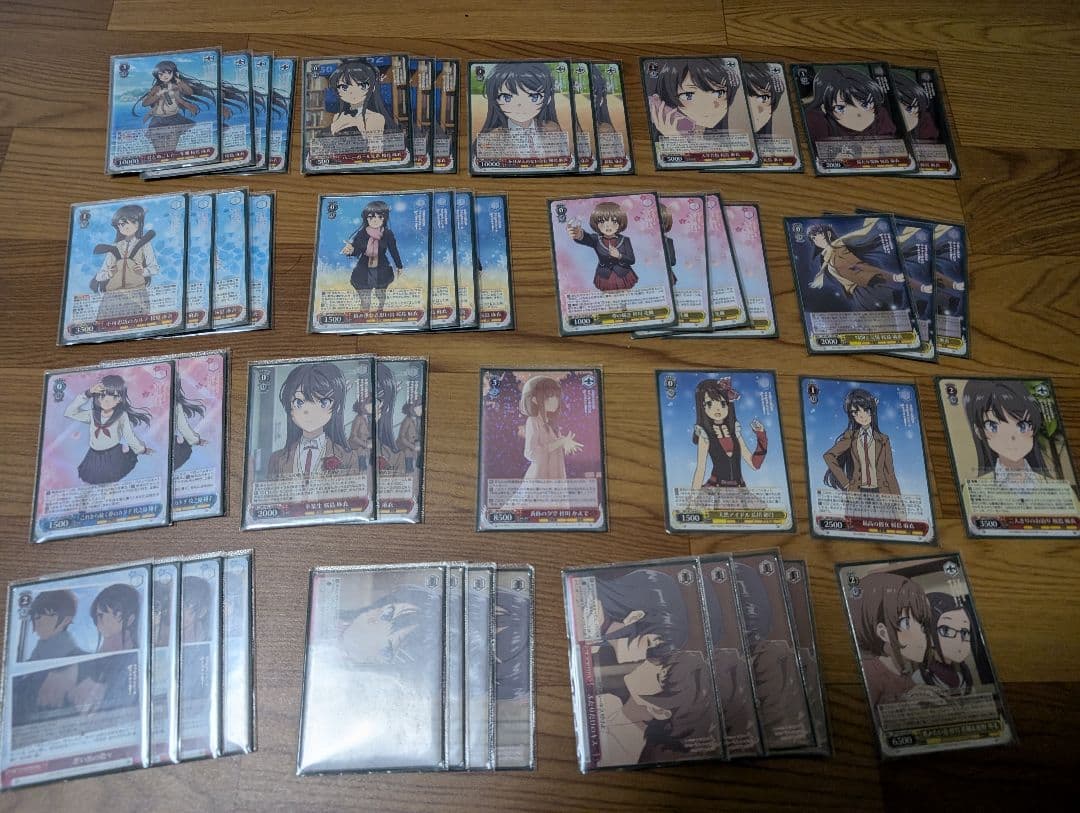 ヴァイスシュヴァルツ 青春ブタ野郎シリーズ 8扉デッキ+ 汎用パーツ