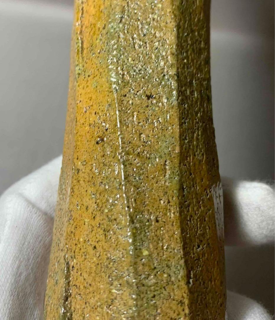 茶道具　細筒花入　9代　大樋長左衛門