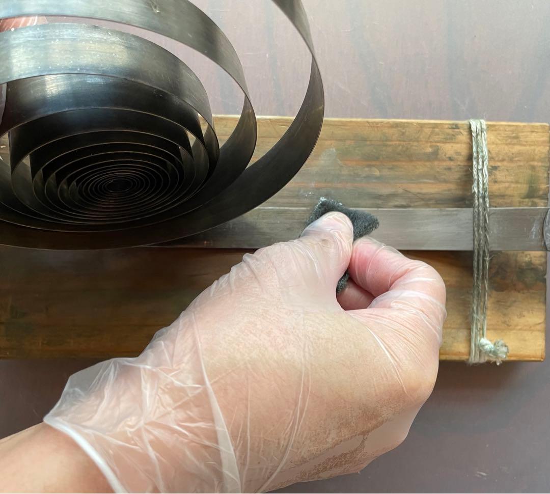 柱時計　掛時計　ゼンマイ　整備済　オーバーホール　レトロ　アンティーク　08