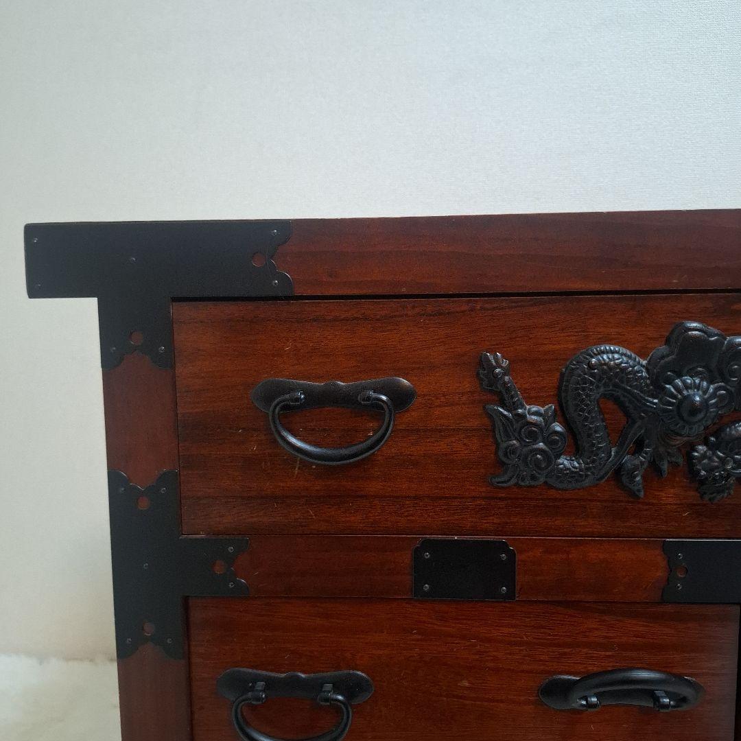 【希少】民芸調家具 和箪笥 からくり箪笥 インテリア 昭和レトロ 和