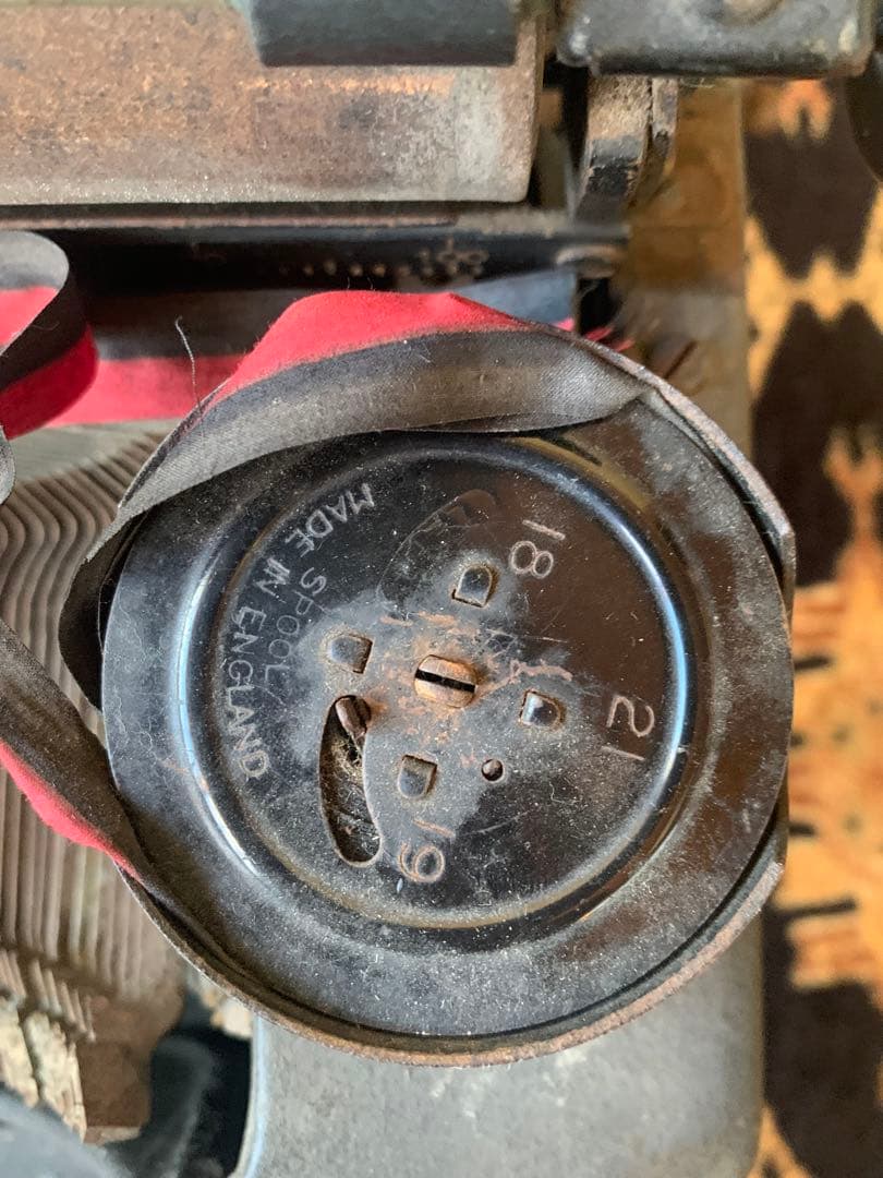イギリス　アンティーク　40s50s タイプライター