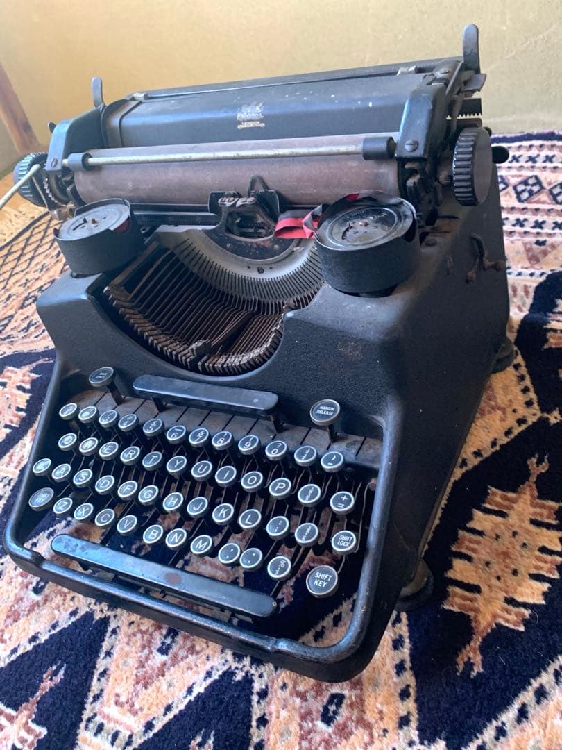 イギリス　アンティーク　40s50s タイプライター