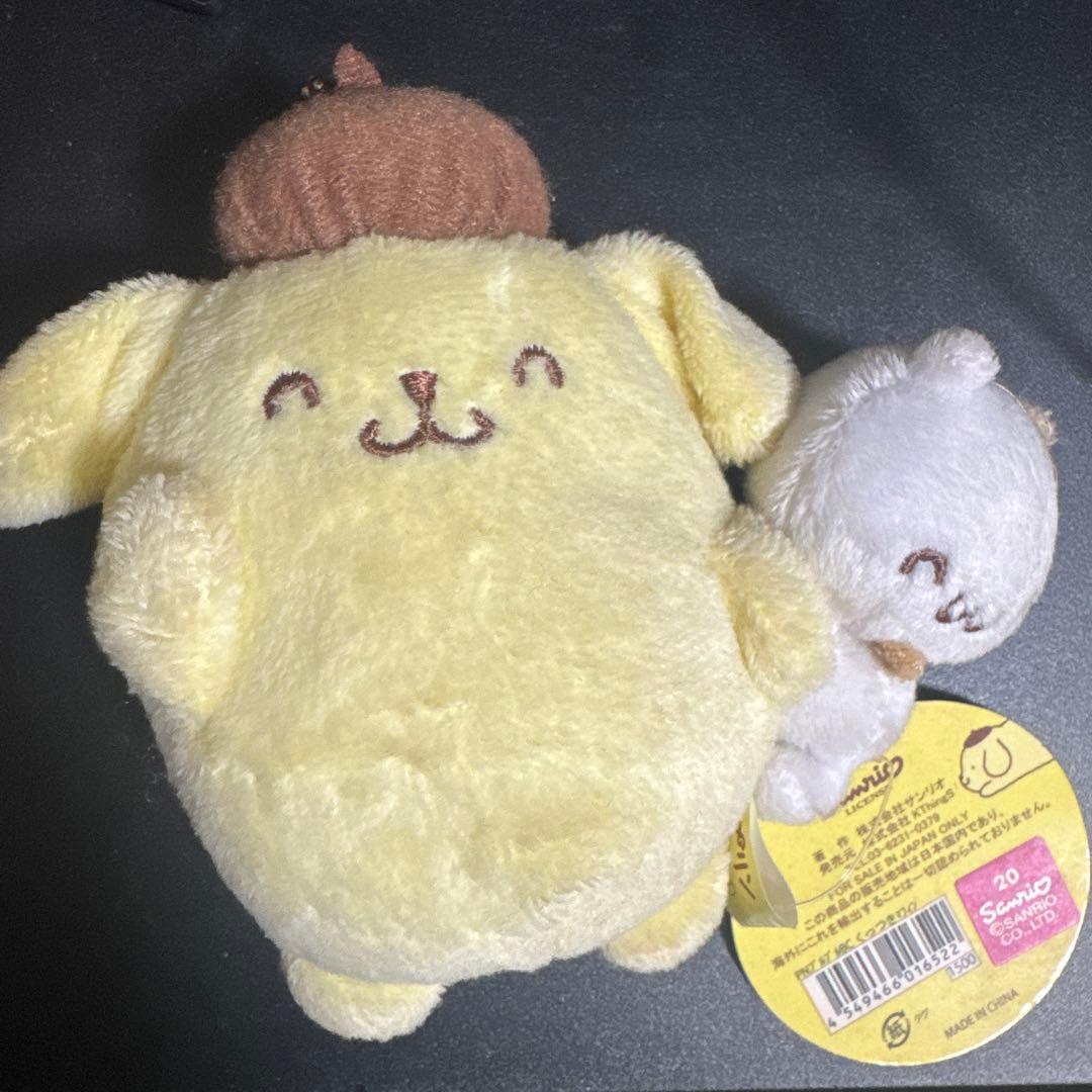 ポムポムプリン♡プルプル くっつきマスコット マフィン