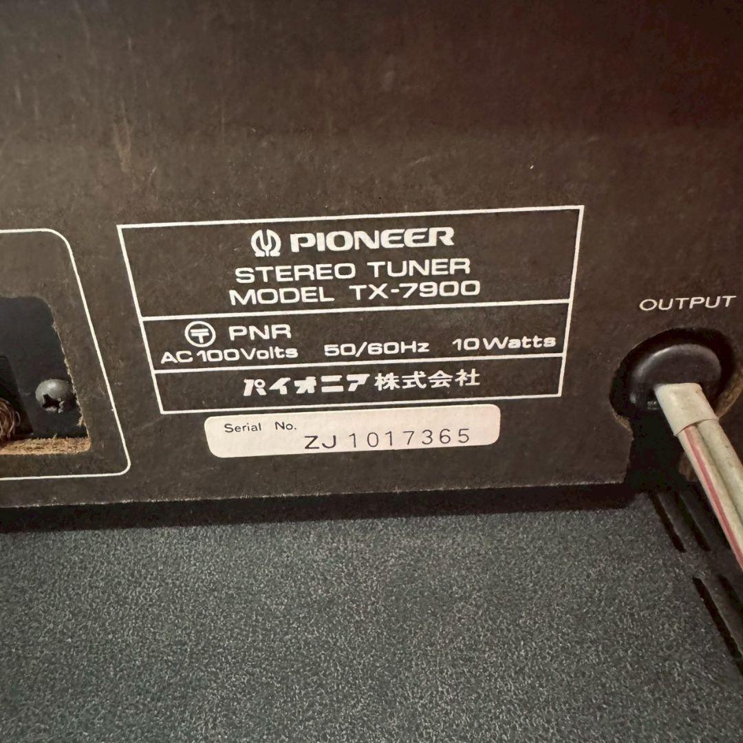 T◆パイオニアSA-7900CT-415TX-7900 PL-260 昭和レトロ