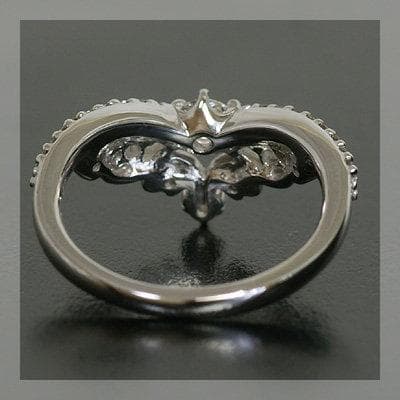 お値下 定価30万 新品 10号 K18WG リング ベーネベーネ“女王の風格”