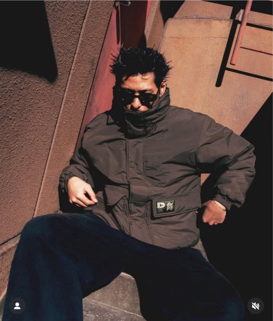 DUSTY HUSKY ”飛鳥山越ボンバージャケット” dlip records