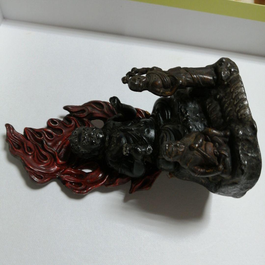 仏像　成田不動尊　開運厄除け　大護摩修行　骨董　アンティーク　像