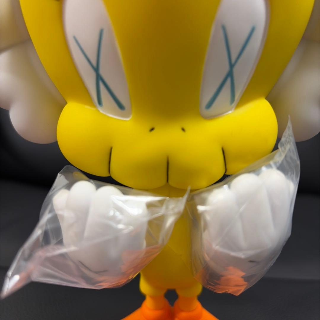 KAWS ORIGINALFAKE トウィティー 黄色 カウズ メディコムトイ