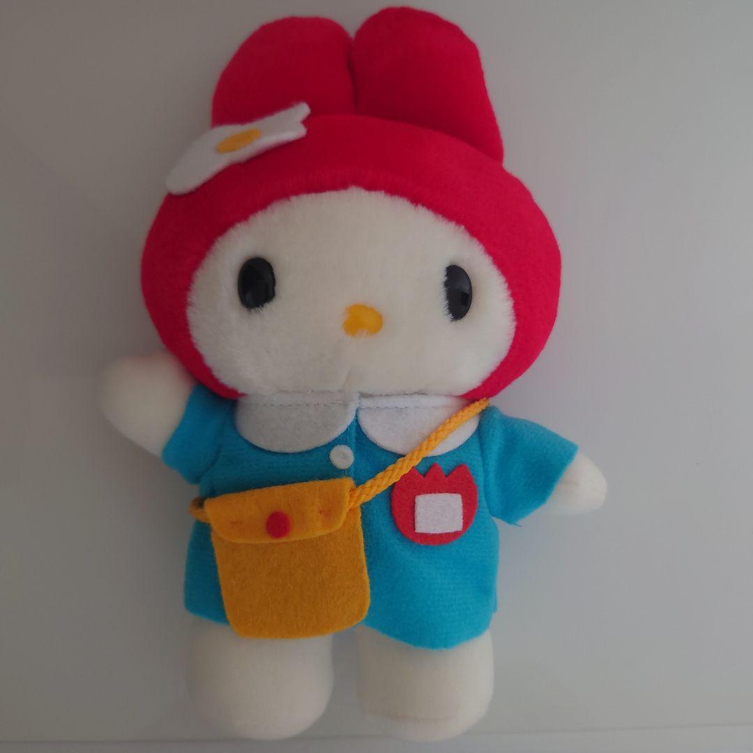 【中古品】マイメロディ ぬいぐるみ 約20cm