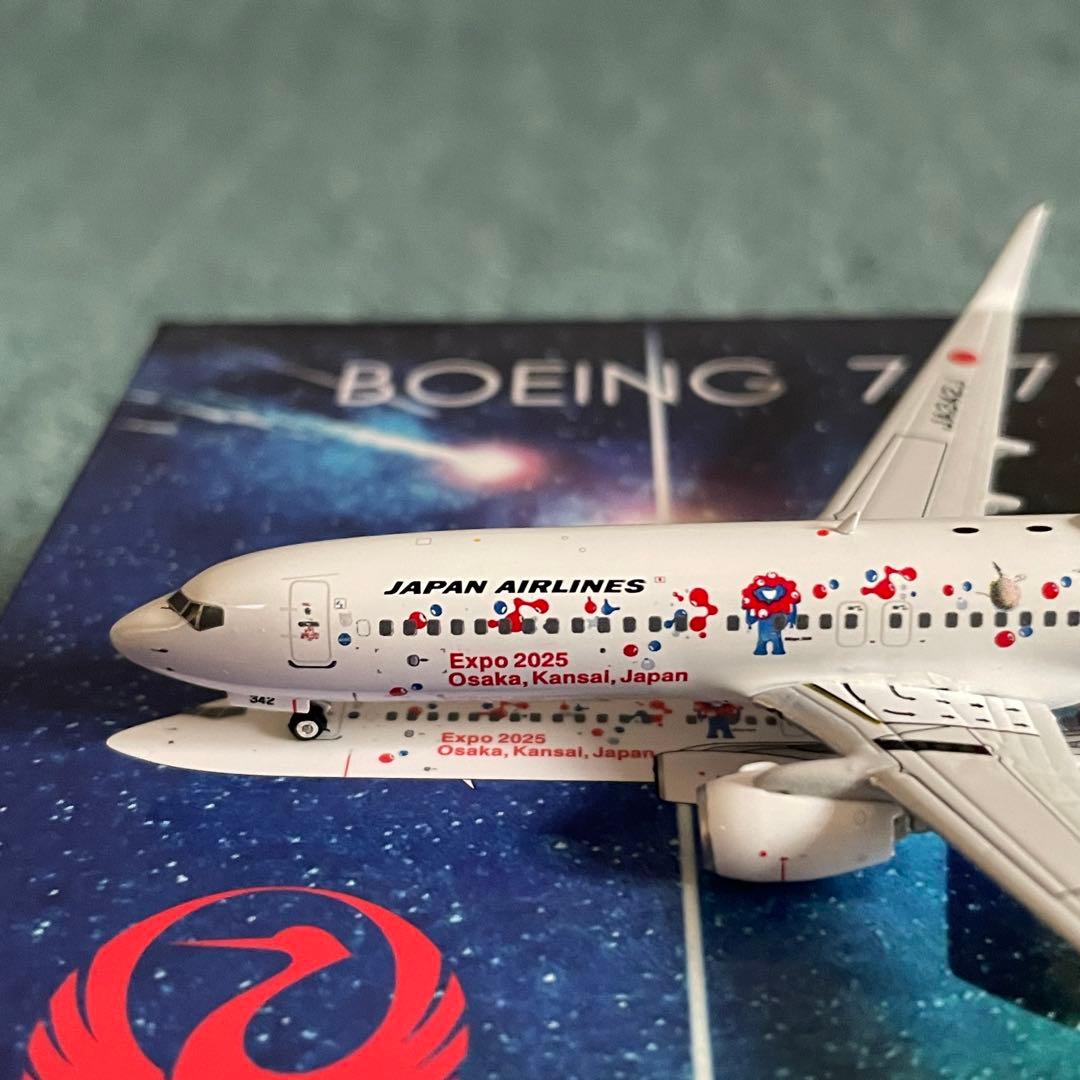 JAL 737-800 ガンダム EXPO JA342J ph 1:400