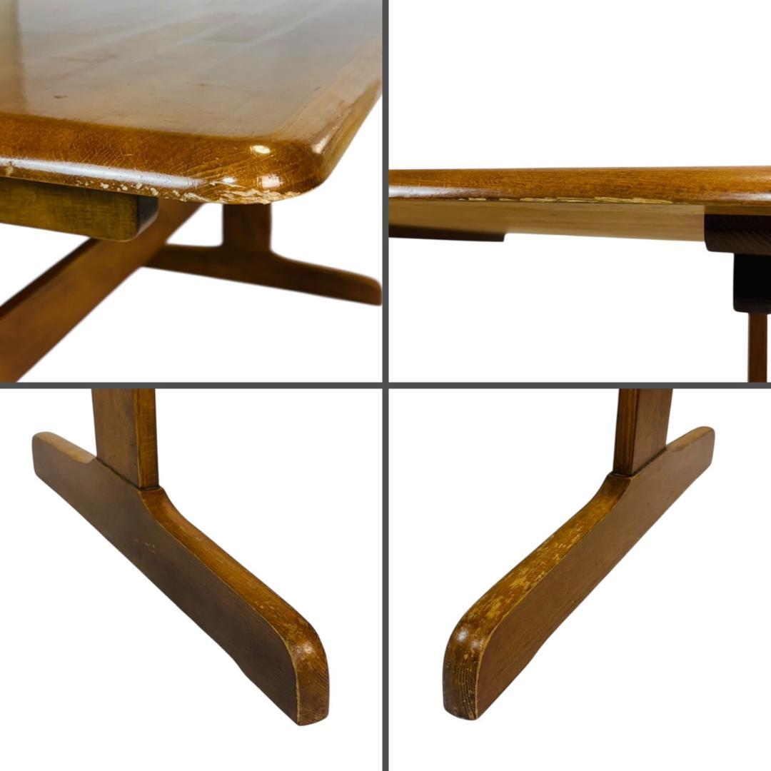 ヴィンテージ　木製　ダイニングテーブル