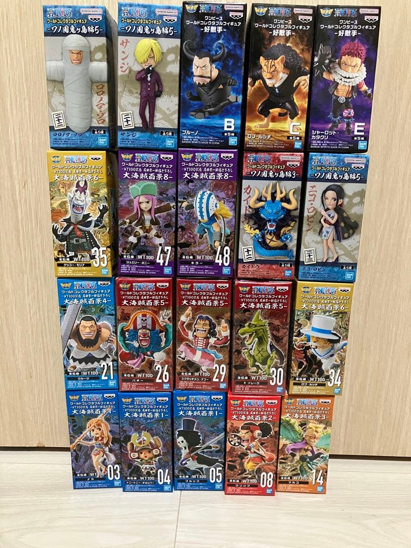 ワンピース ワーコレ　ワールドコレクタブルフィギュア　まとめ売り　20体
