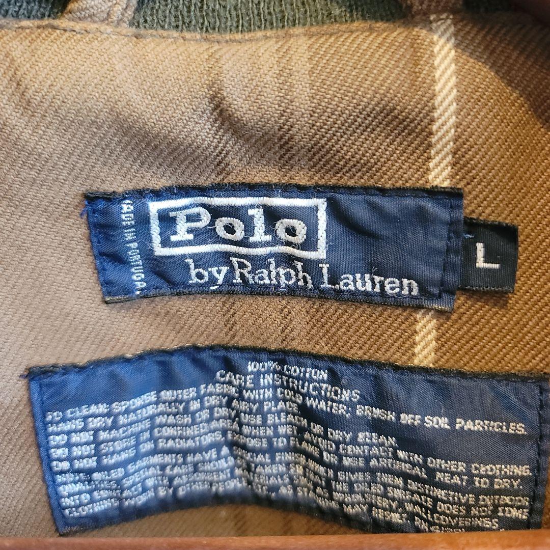 90S　Polo Ralph Lauren オイルドジャケット