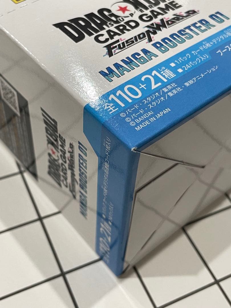 MANGA BOOSTER 01 テープ付き未開封BOX ［匿名配送］