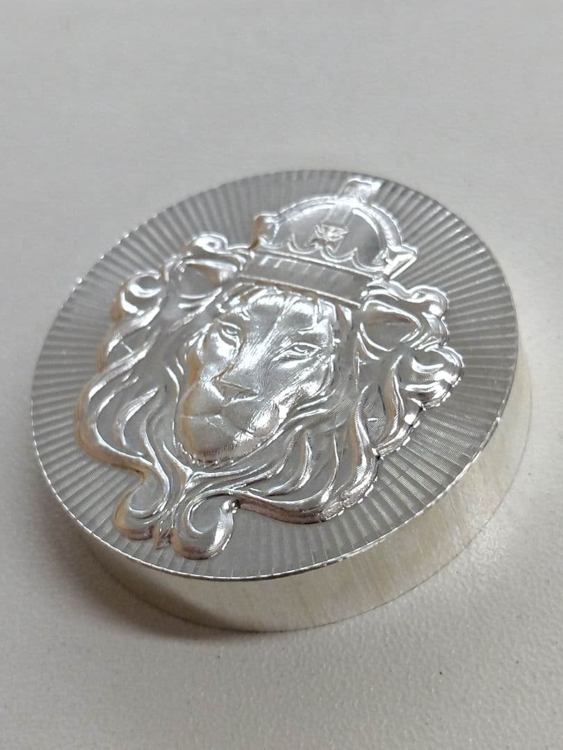 純銀　スコッツデール　ライオン　スタッカー