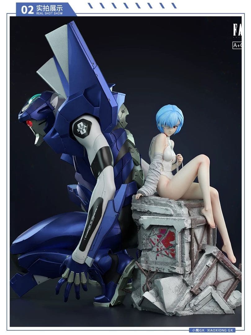 綾波レイ　フィギュア　エヴァンゲリオン　ガレージキット