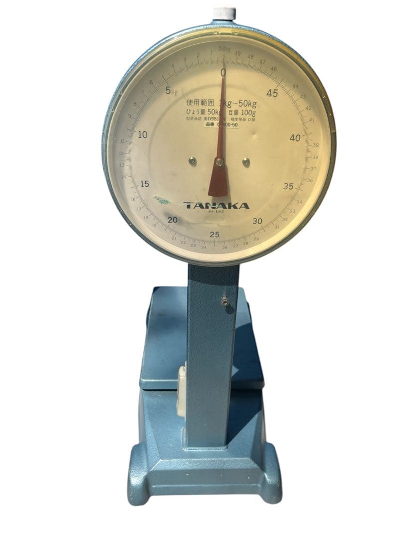 TANAKA 体重計 自動台秤　キャスターつき 送料込み
