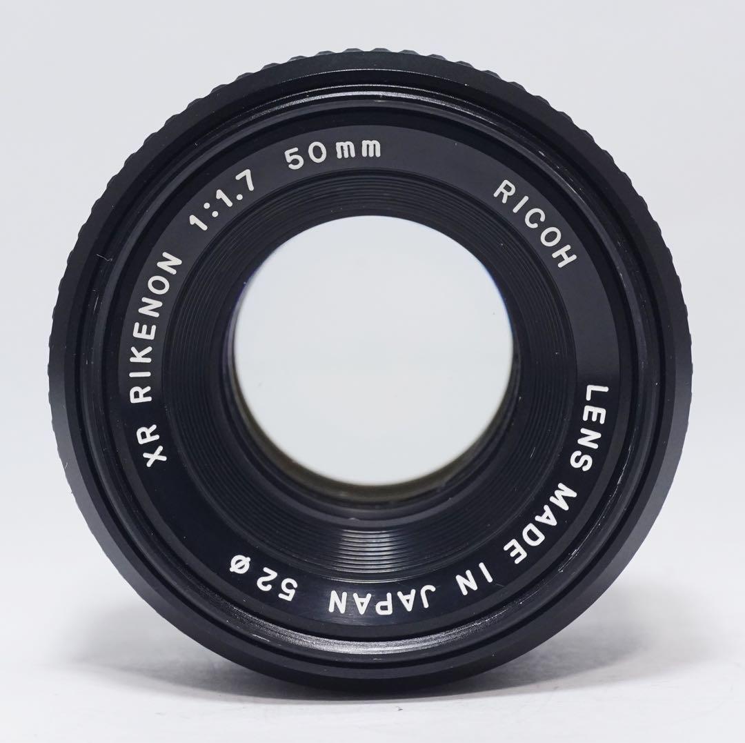 美品 RICOH XR RIKENON 50mm f1.7 富岡光学