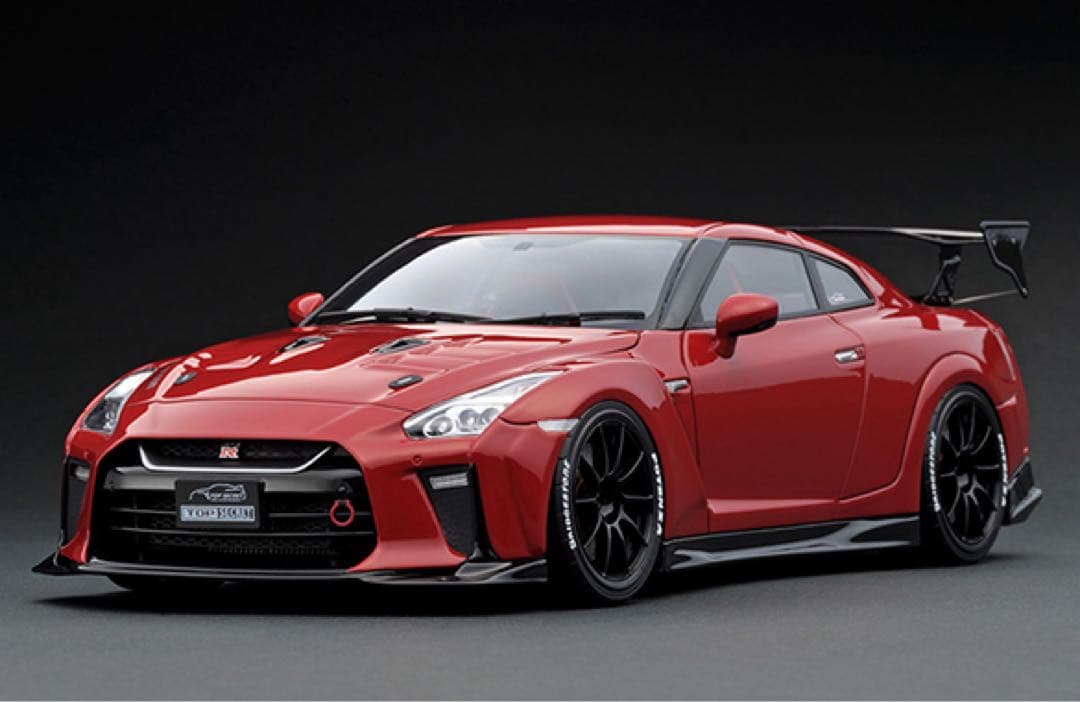 ミニカー ignition model 1/18 TOP SECRET GT-R red