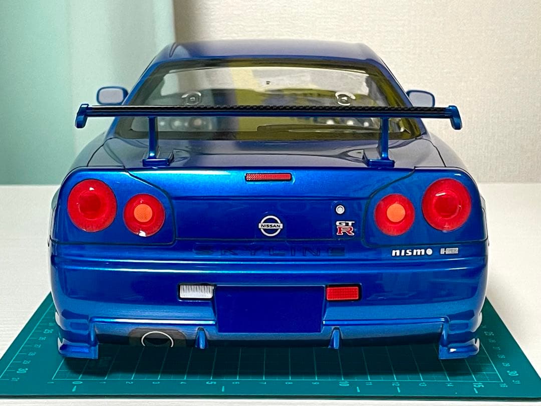 タミヤラジコンボディR34 GTR Z-tune