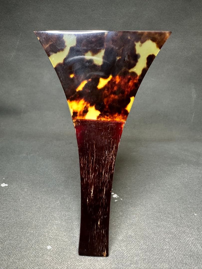 三味線　鼈甲撥　天然素材　バチ　和楽器 民謡　アンティーク　細密細工