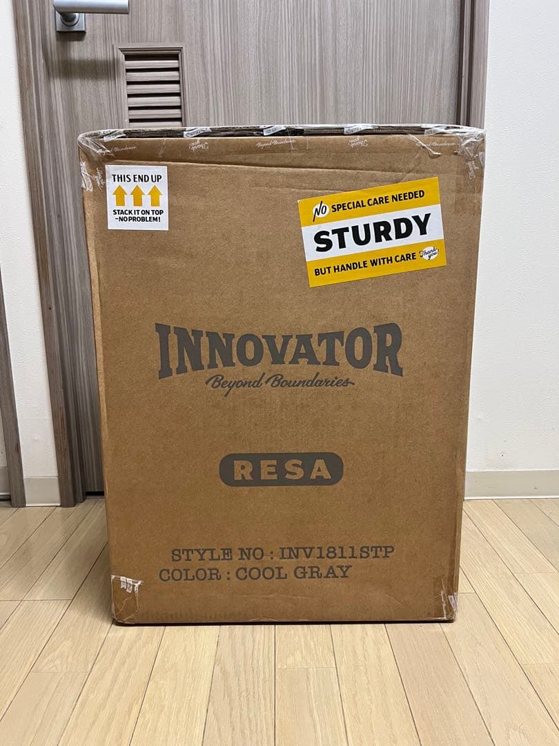 週末特価【新品未使用】最新型イノベーターINV1811STPクールグレー36L