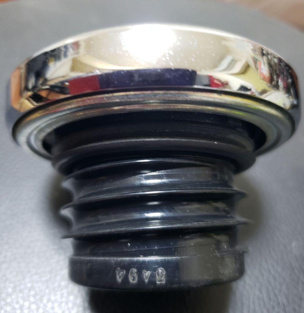 激レア！Harley-Davidson タンクキャップ七宝焼　白　中古