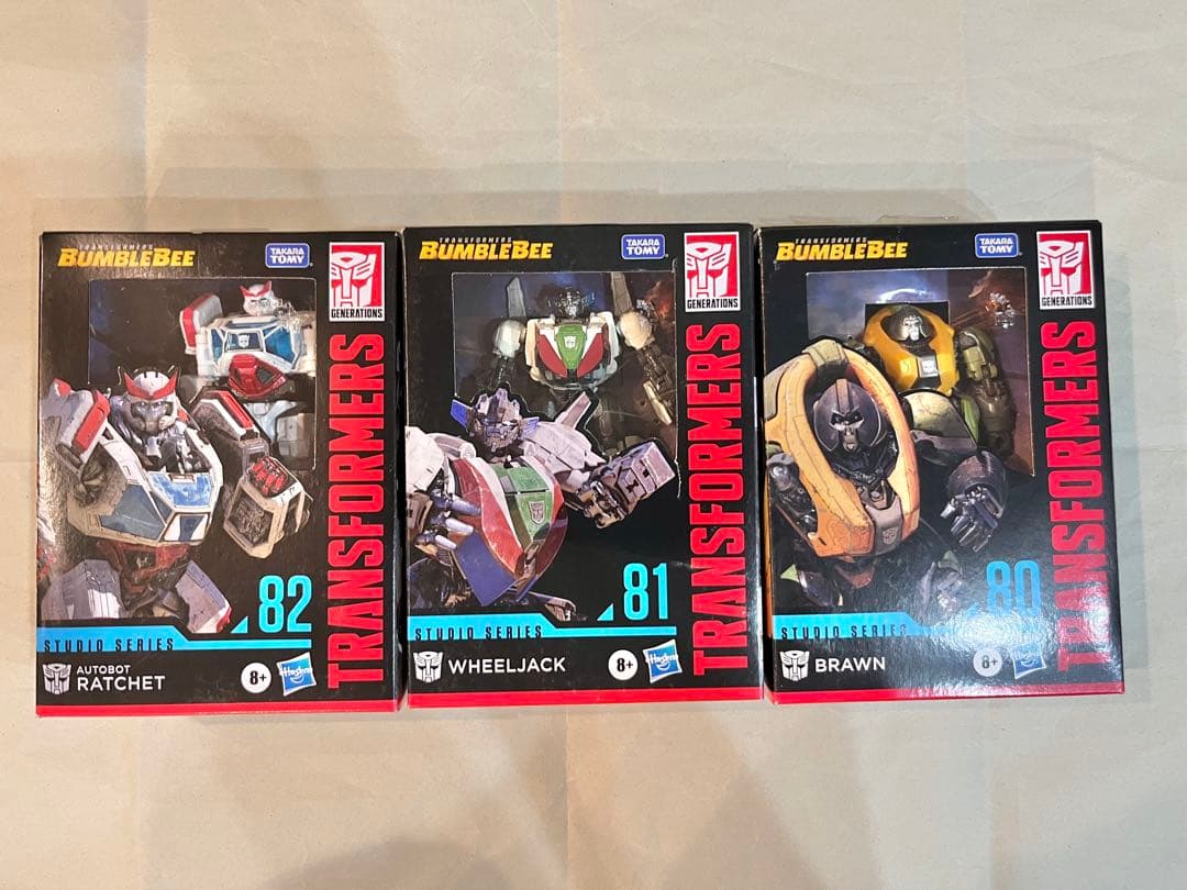 トランスフォーマー　ラチェット　ホイルジャック　ブローン