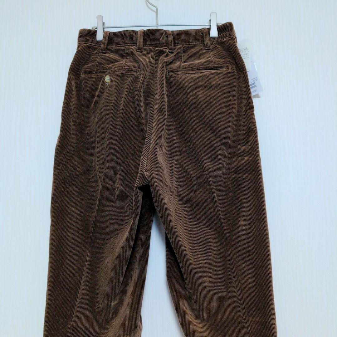 【新品】BEAMS PLUS 百名品 2プリーツ テーパード コーデュロイ S