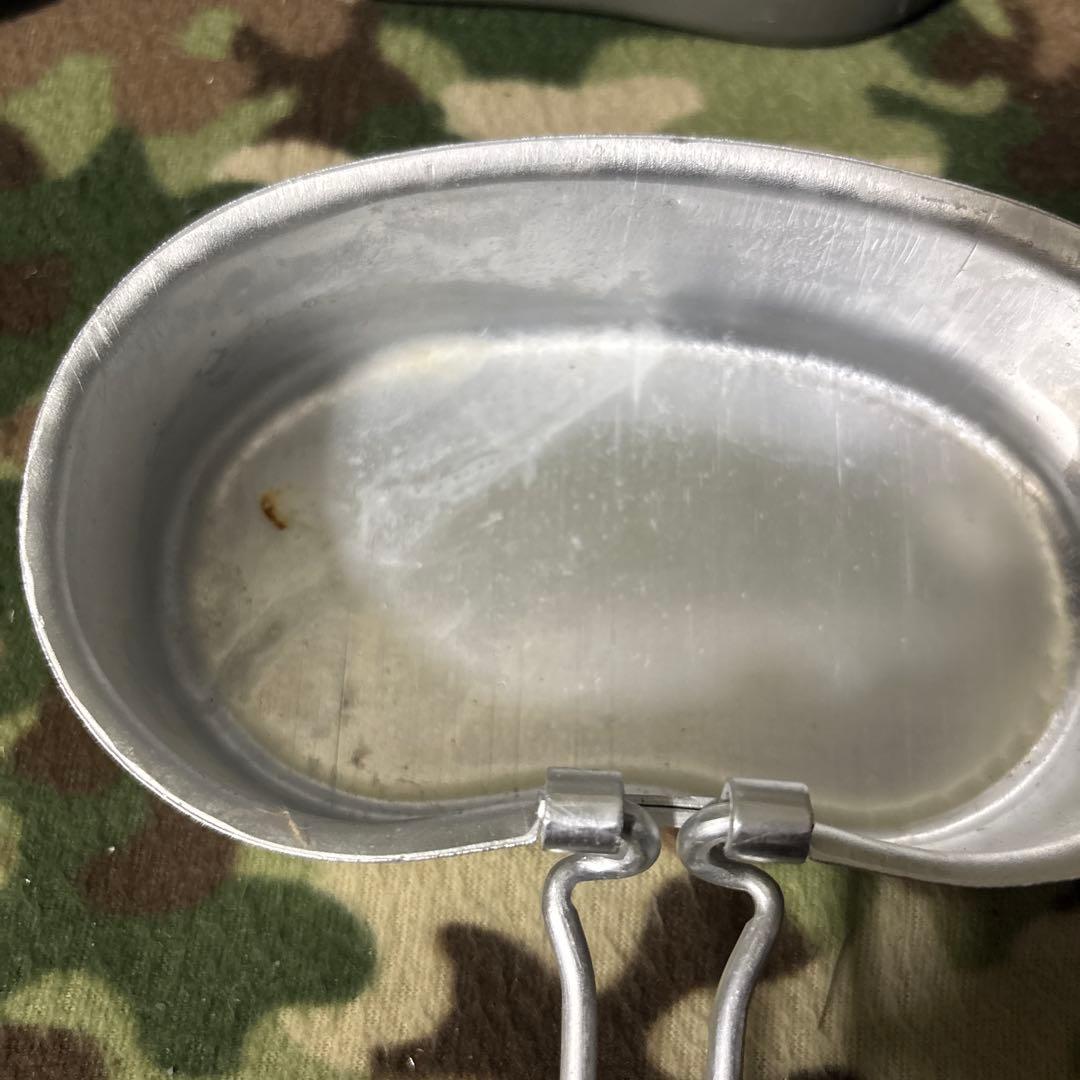 2点セット価格　ドイツ軍　飯盒　⑬ イギリス軍　メスキット　MMS 1945
