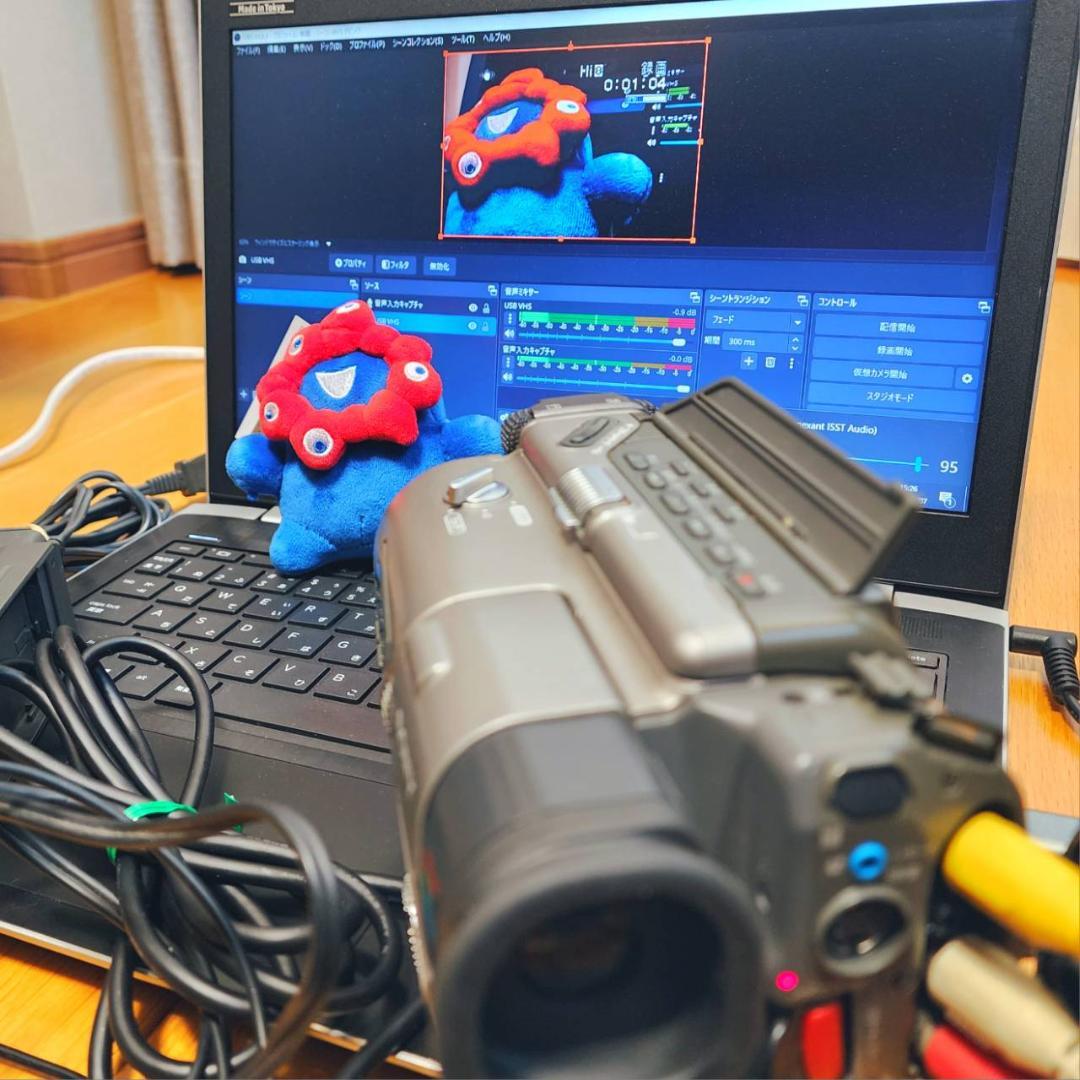 【動作確認済】SONY 8ミリ Hi8 高画質 ビデオカメラ ACアダプタセット