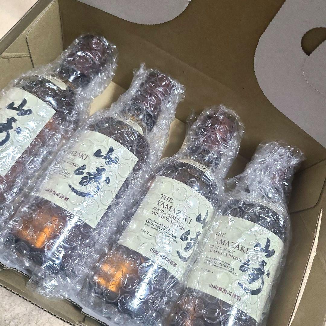 山崎シングルモルトウイスキー 180ml 4本セット1923年
