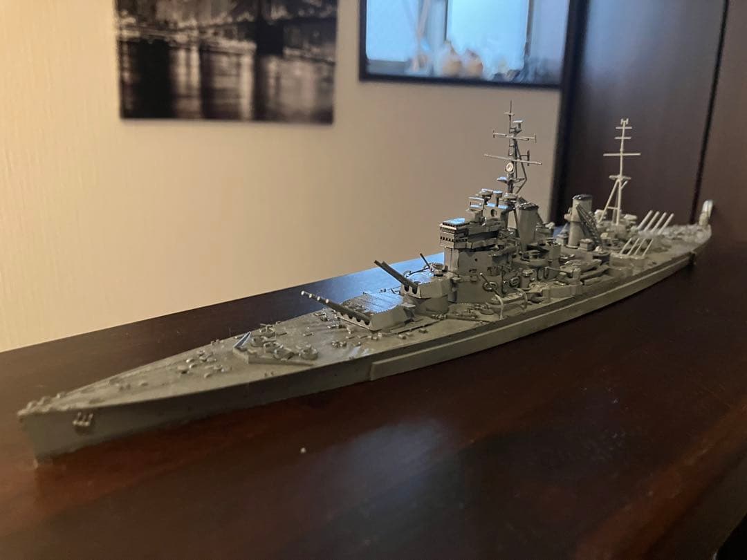 戦艦　キングジョージⅤ世　ジオラマ　ジオラマにします。